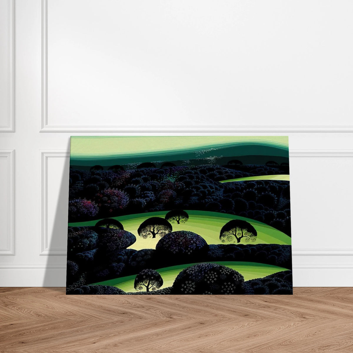 Nocturne Canvas | Eyvind Earle Canvas | Eyvind Earle Prints
