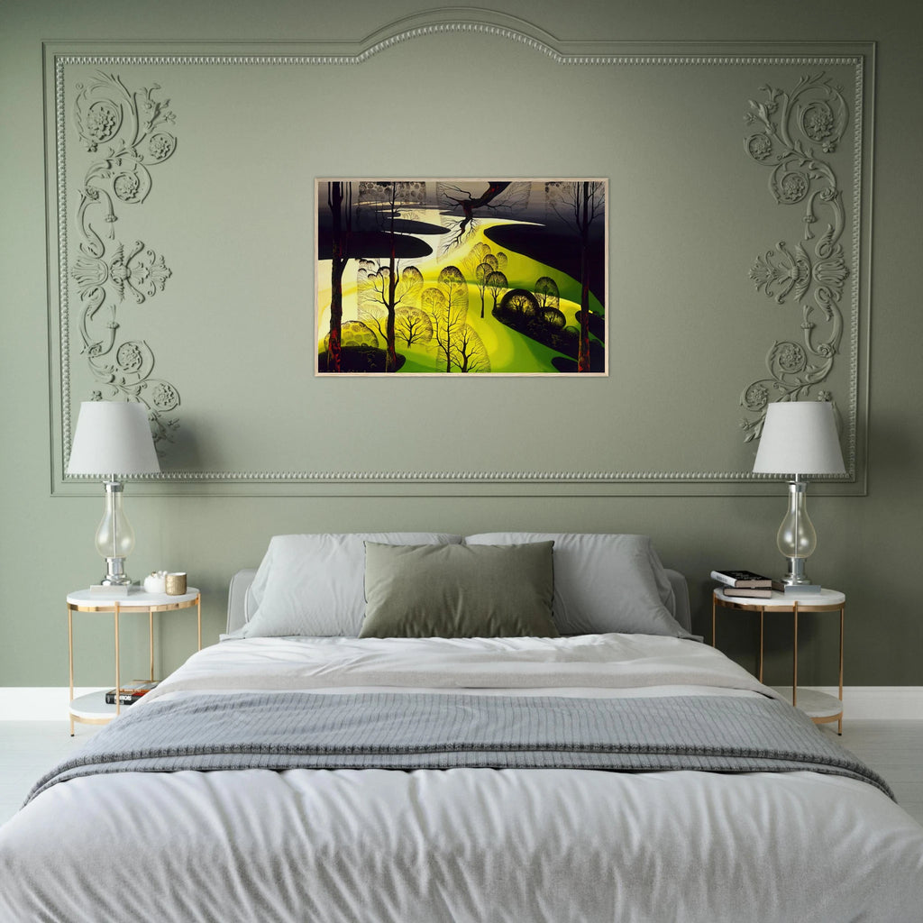 Early Spring Framed Poster | Eyvind Earle Framed Prints Wall Art | Eyvind Earle Prints