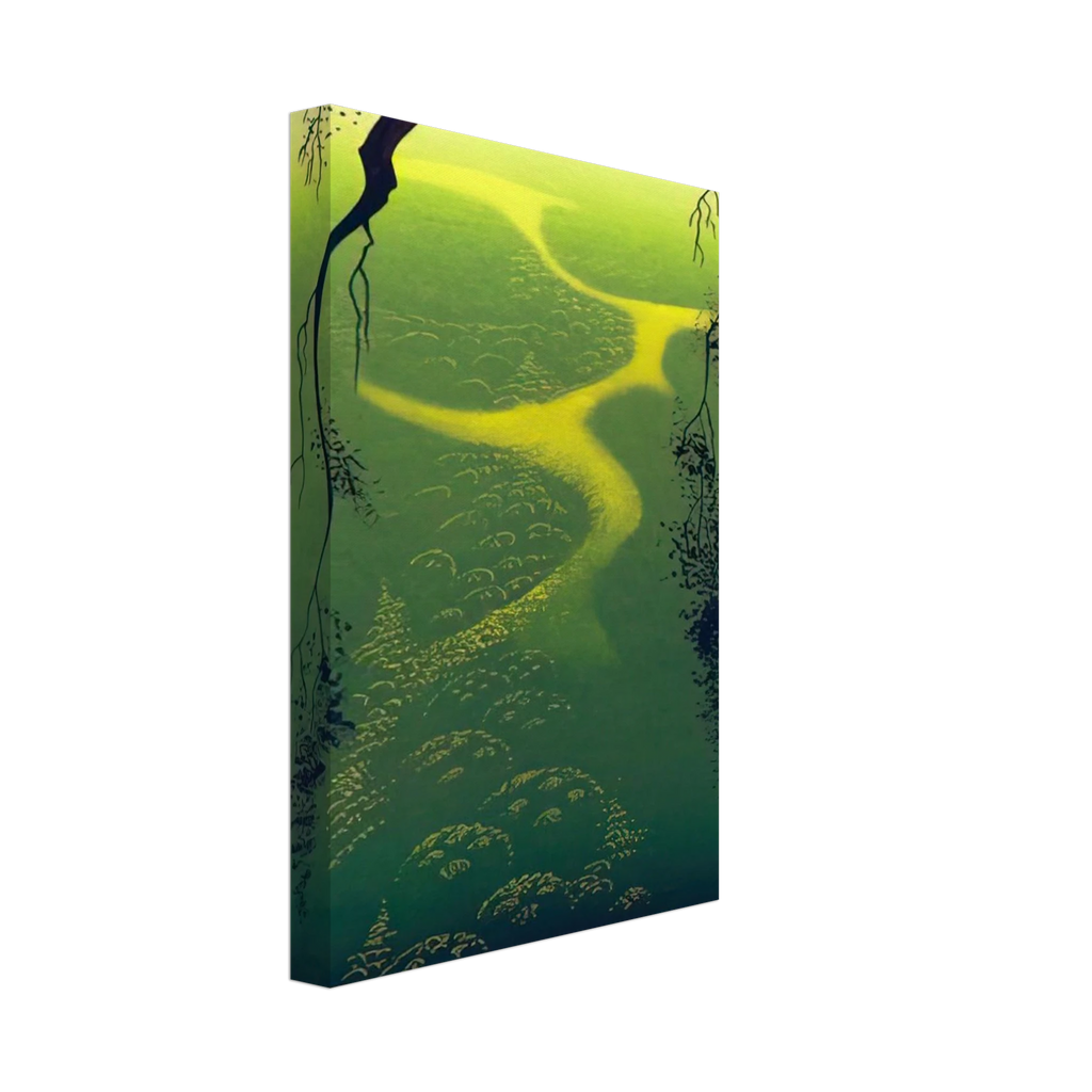 Green Mist Canvas | Eyvind Earle Canvas | Eyvind Earle Prints