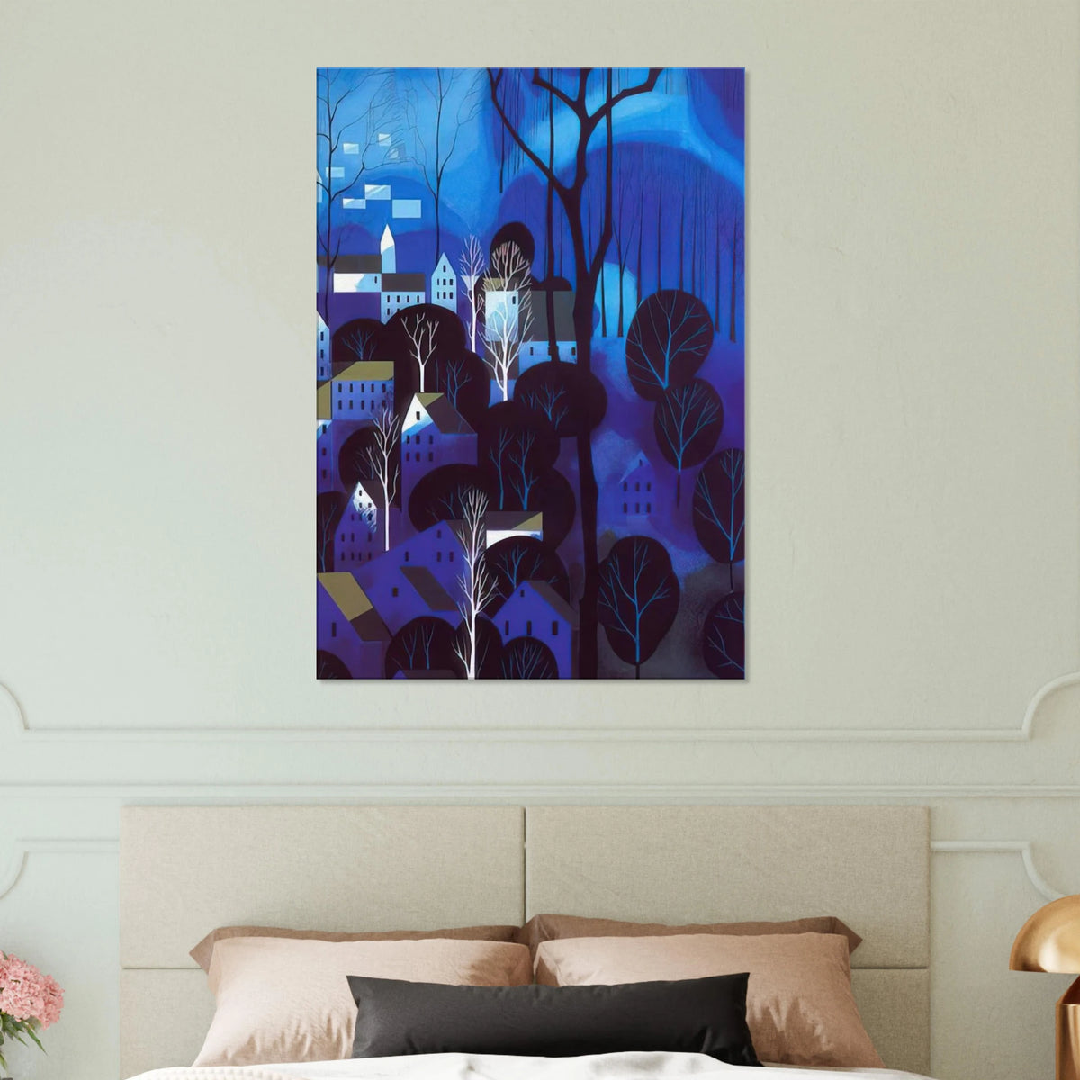 Midnight Blue Canvas | Eyvind Earle Canvas | Eyvind Earle Prints
