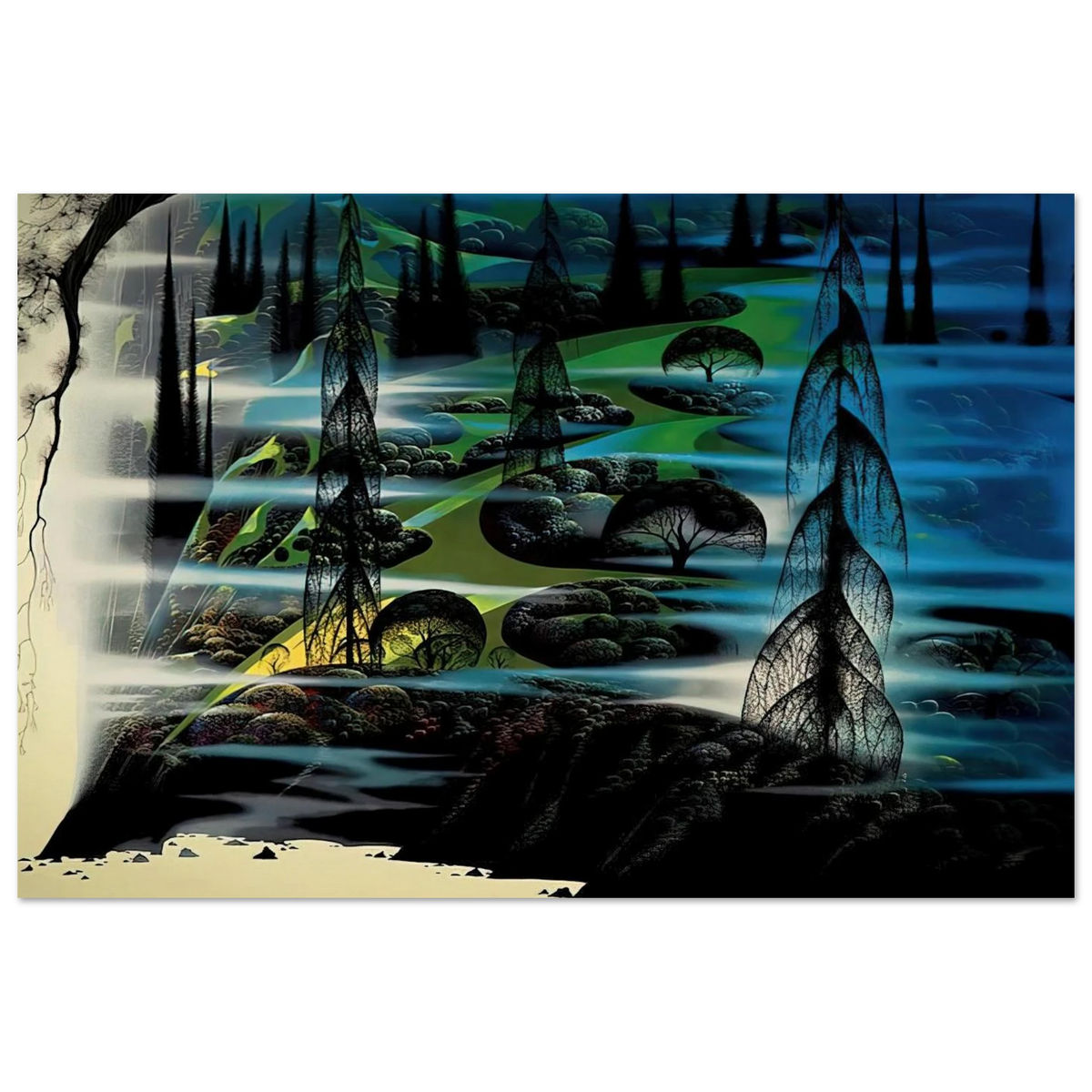 Beauty Beyond Believing Poster | Eyvind Earle Poster | Eyvind Earle Prints