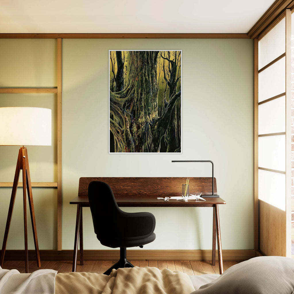 Ancient Tree Framed Poster | Eyvind Earle Framed Prints Wall Art | Eyvind Earle Prints