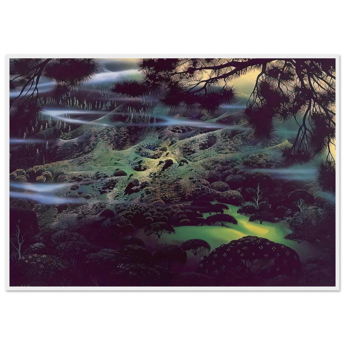 Symphonic Fantasy Framed Poster | Eyvind Earle Framed Prints Wall Art | Eyvind Earle Prints