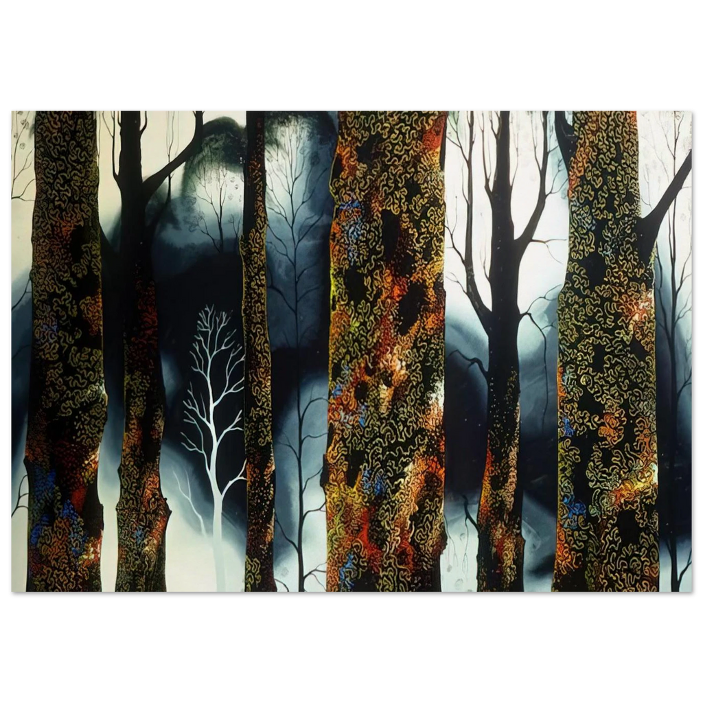 Jewel Trees Poster | Eyvind Earle Poster | Eyvind Earle Prints