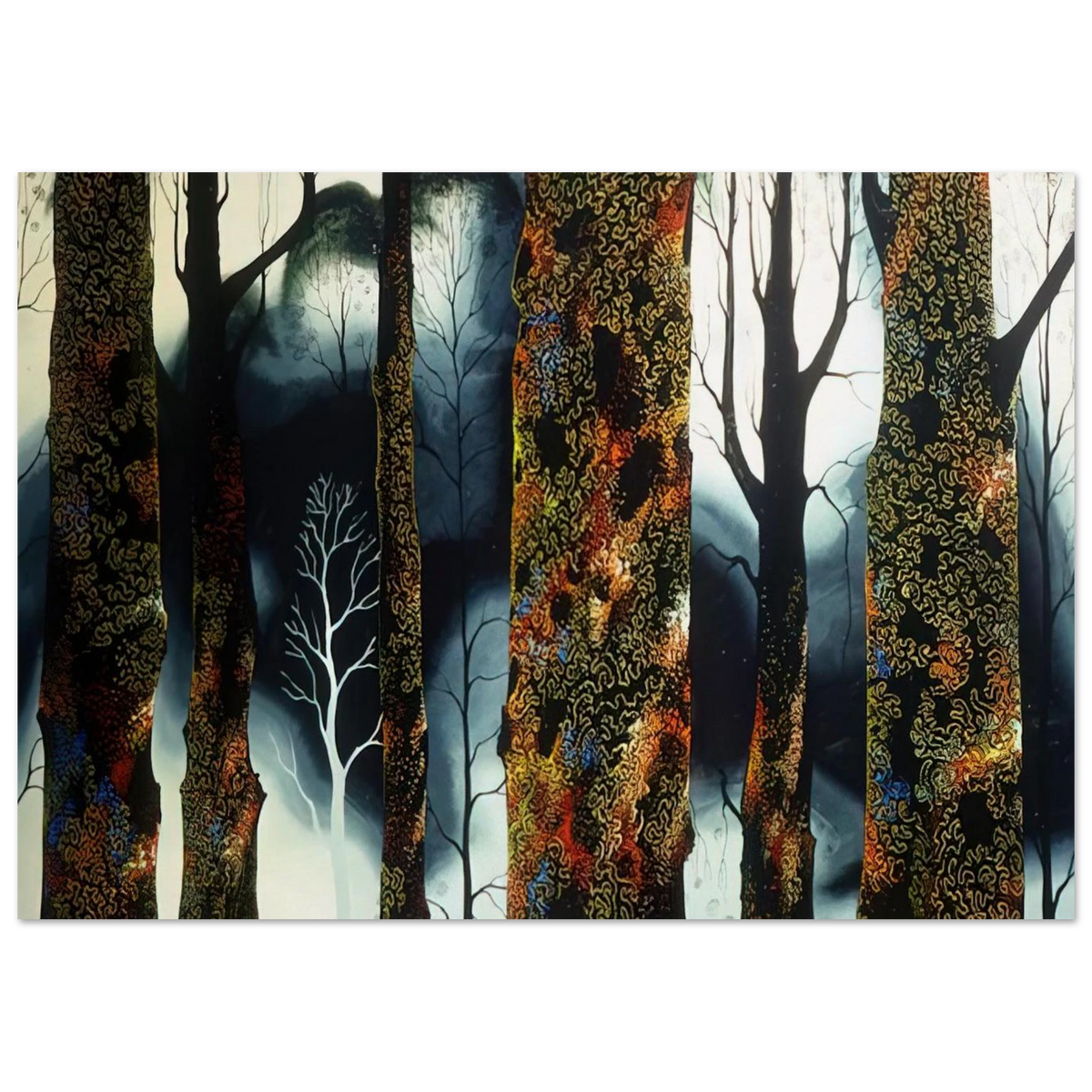 Jewel Trees Poster | Eyvind Earle Poster | Eyvind Earle Prints