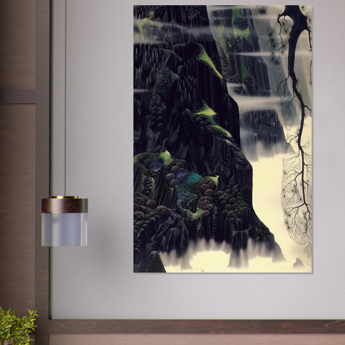 Gray Dawn Poster | Eyvind Earle Poster | Eyvind Earle Prints