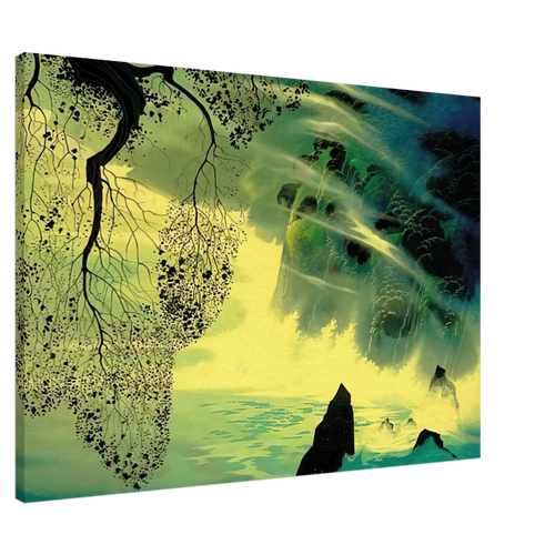 A Swirl of Fog Canvas | Eyvind Earle Canvas | Eyvind Earle Prints