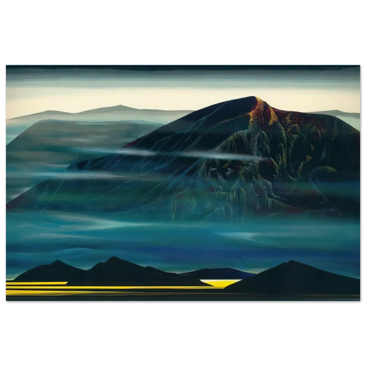 Santa Fe Trail new Serigrap Poster | Eyvind Earle Poster | Eyvind Earle Prints