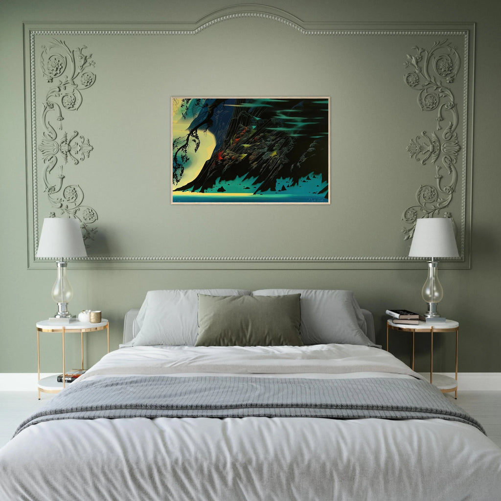 Coastal Magic Framed Poster | Eyvind Earle Framed Prints Wall Art | Eyvind Earle Prints