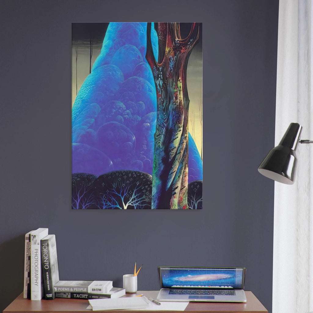 Blue Nocturne Canvas | Eyvind Earle Canvas | Eyvind Earle Prints