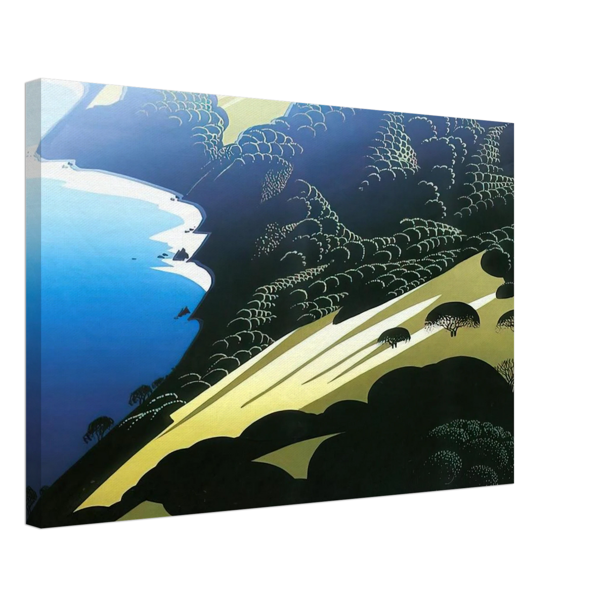 Seaside Pastures Canvas | Eyvind Earle Canvas | Eyvind Earle Prints