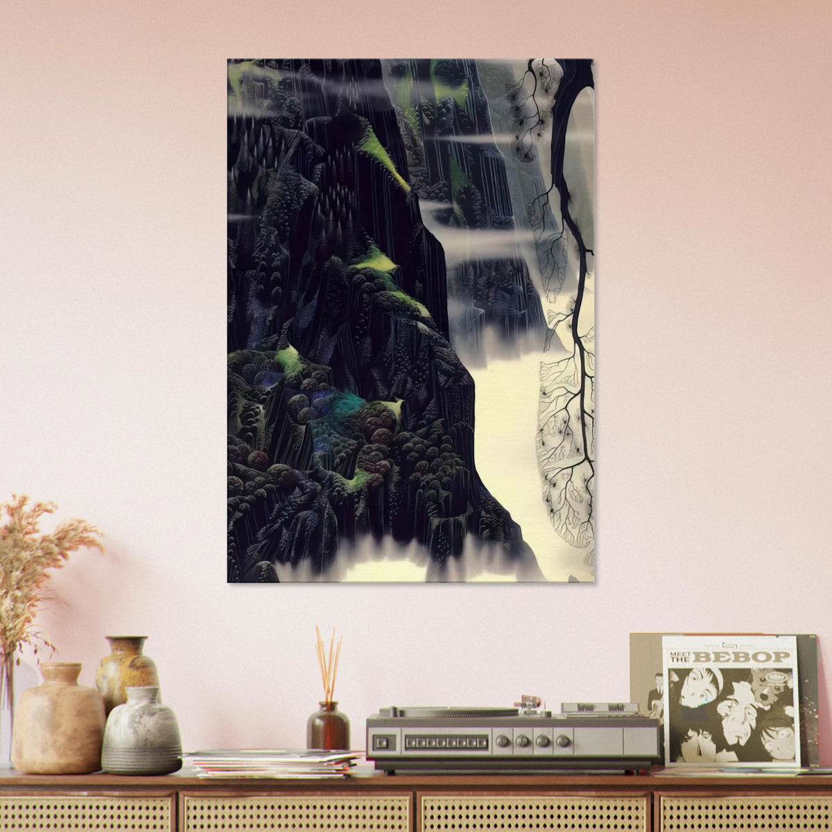 Gray Dawn Canvas | Eyvind Earle Canvas | Eyvind Earle Prints