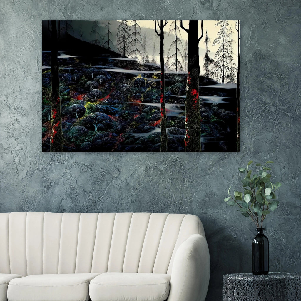 Dawn's First Light Poster | Eyvind Earle Poster | Eyvind Earle Prints