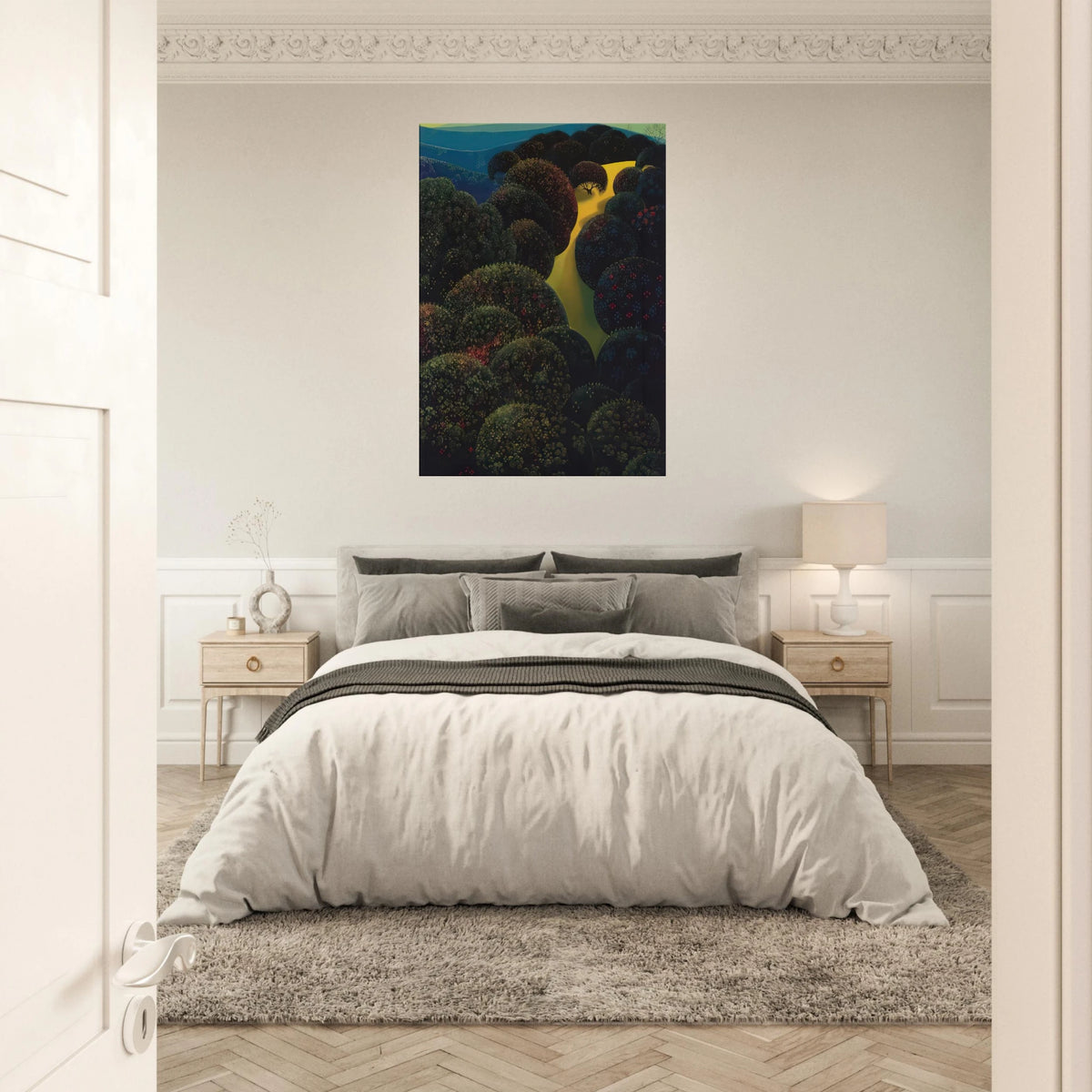 Hidden Pasture Canvas | Eyvind Earle Canvas | Eyvind Earle Prints