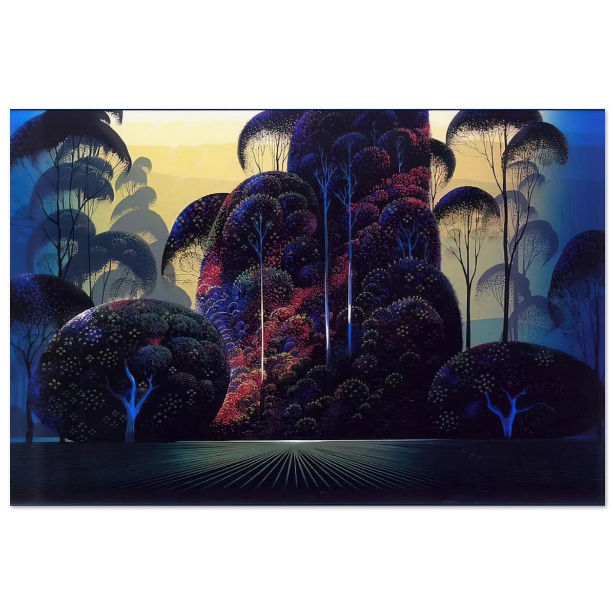 Mendocino Poster | Eyvind Earle Poster | Eyvind Earle Prints