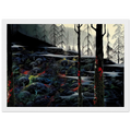 Dawn's First Light Framed Poster | Eyvind Earle Framed Prints Wall Art | Eyvind Earle Prints