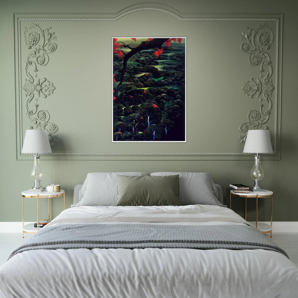 California Memories Framed Poster | Eyvind Earle Framed Prints Wall Art | Eyvind Earle Prints