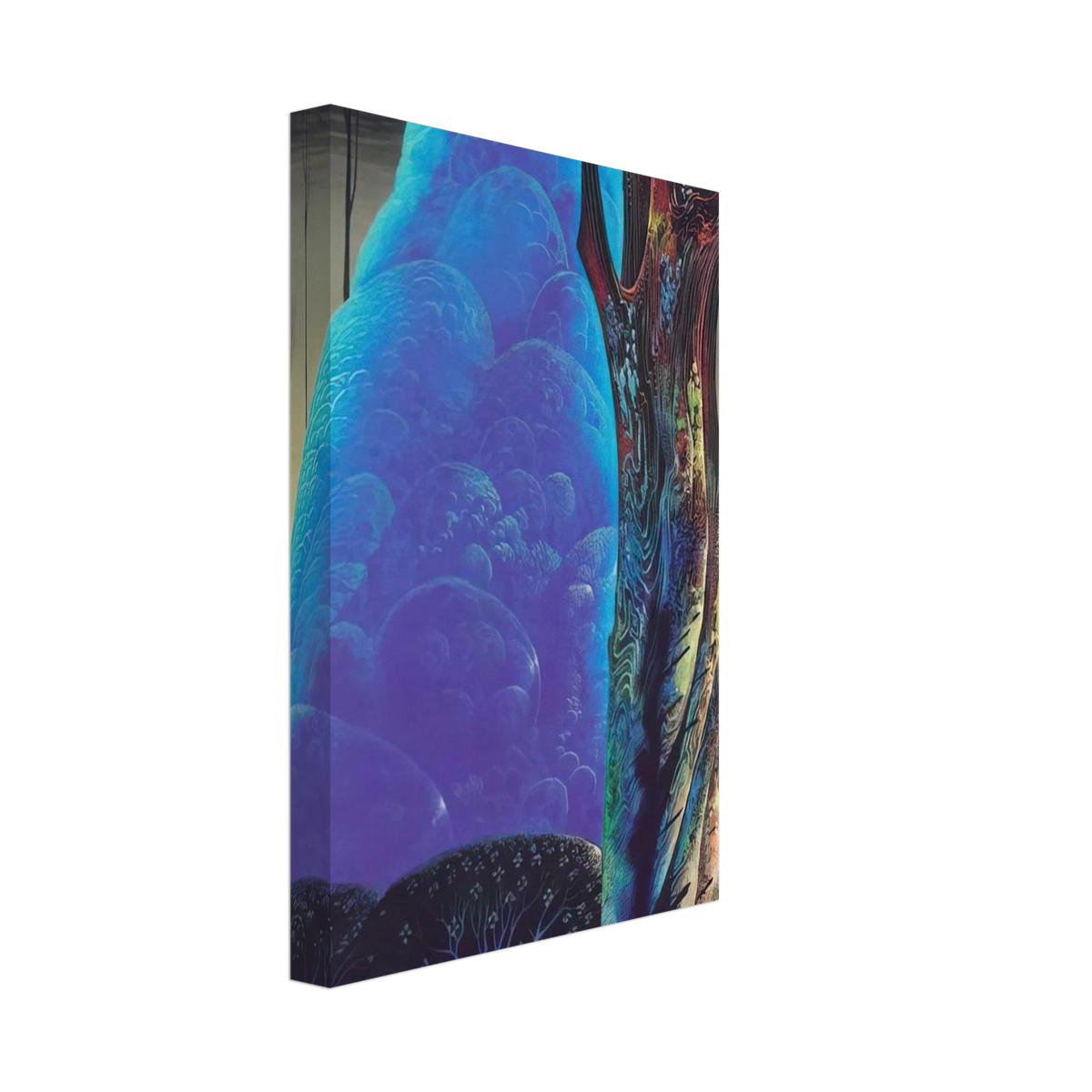 Blue Nocturne Canvas | Eyvind Earle Canvas | Eyvind Earle Prints