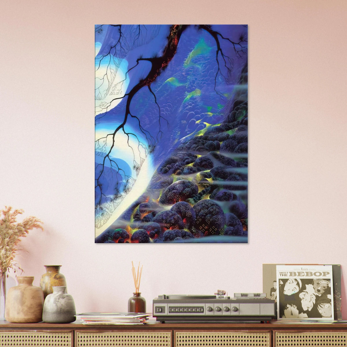 Mystical Big Sur Canvas | Eyvind Earle Canvas | Eyvind Earle Prints