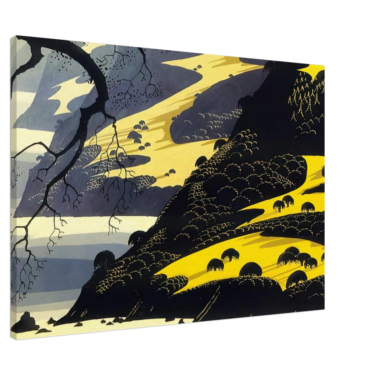 Coastal Fog Canvas | Eyvind Earle Canvas | Eyvind Earle Prints