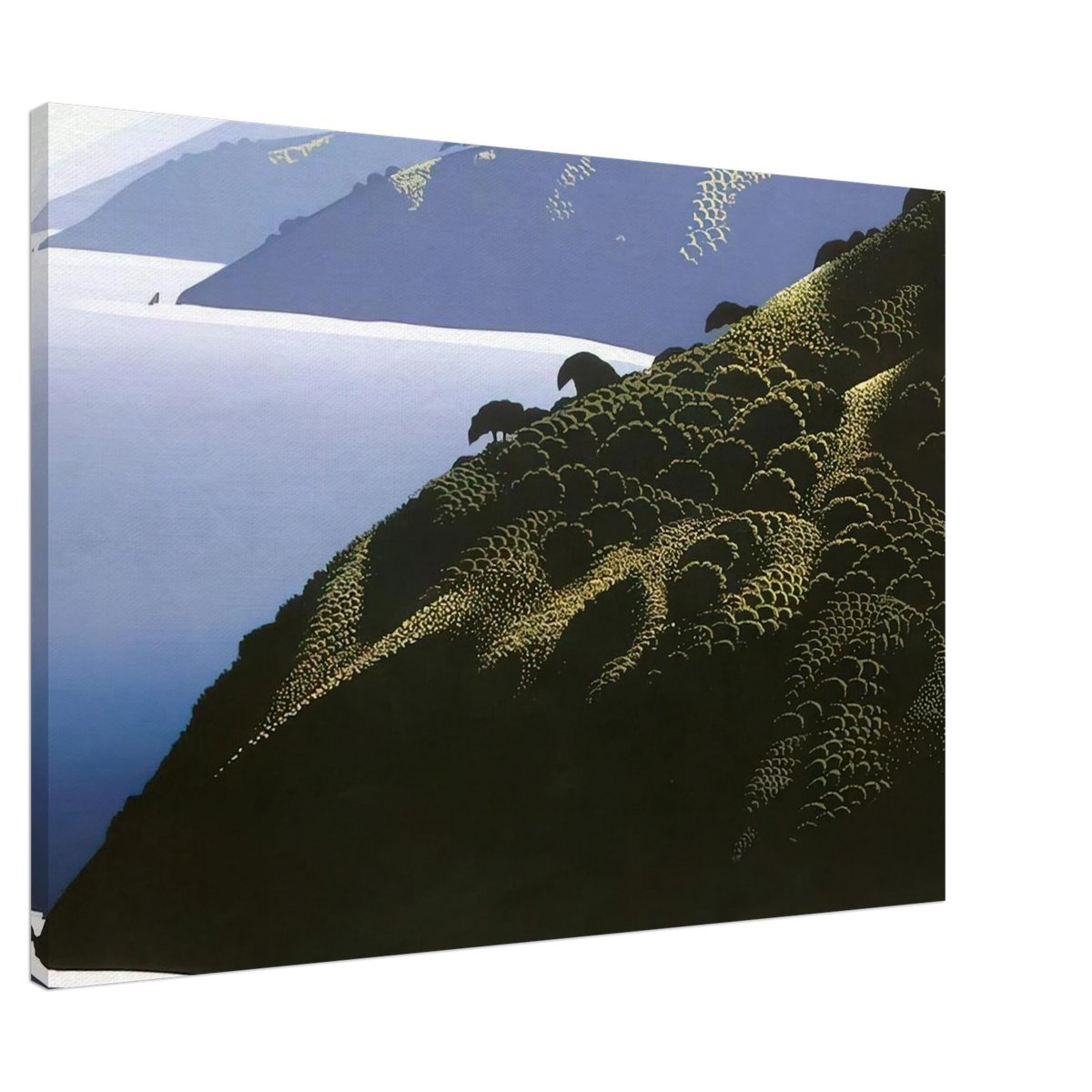 Big Sur Calm Canvas | Eyvind Earle Canvas | Eyvind Earle Prints