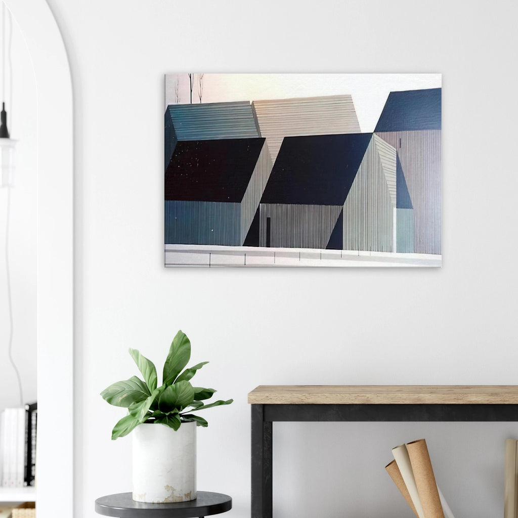 Barns Canvas | Eyvind Earle Canvas | Eyvind Earle Prints