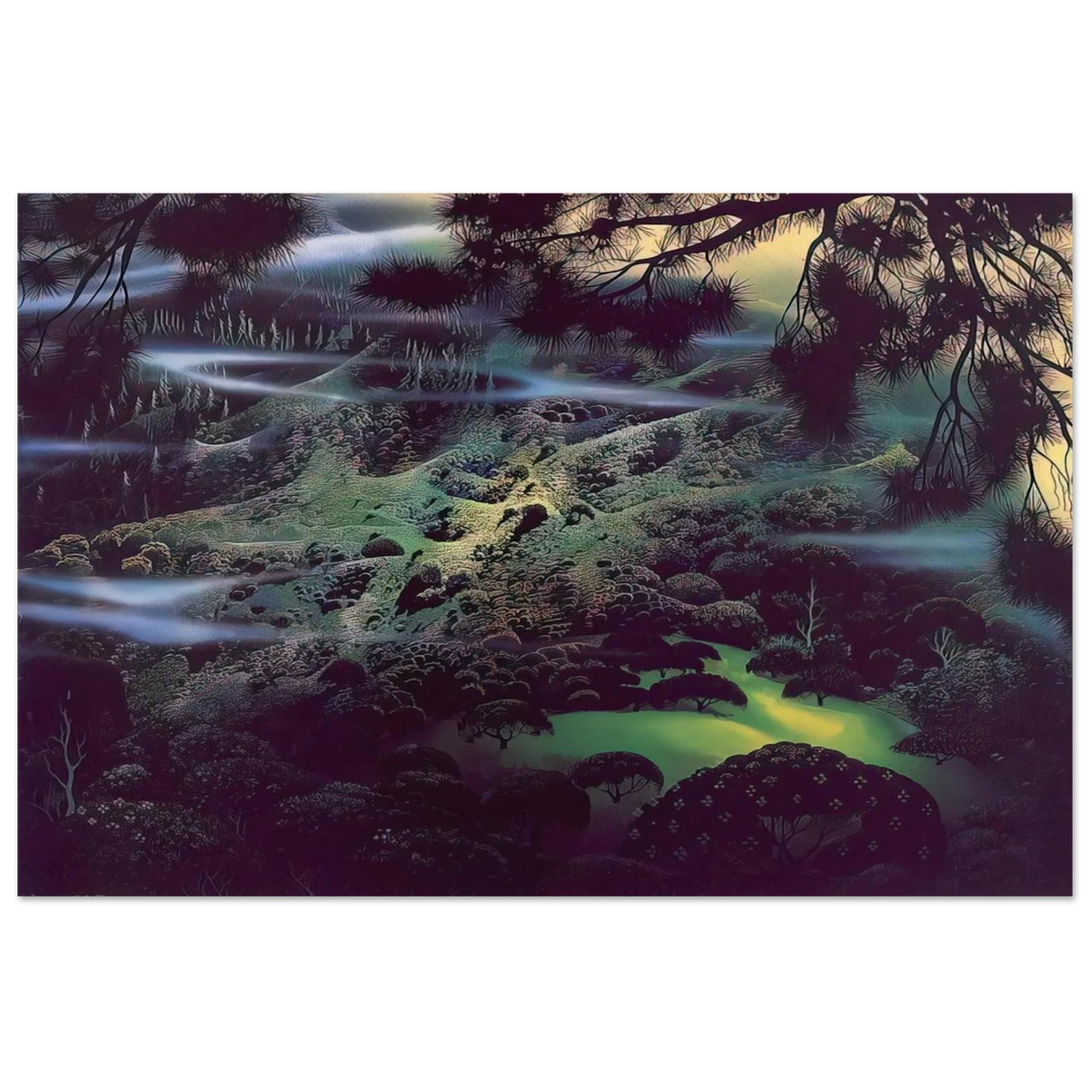 Symphonic Fantasy Poster | Eyvind Earle Poster | Eyvind Earle Prints