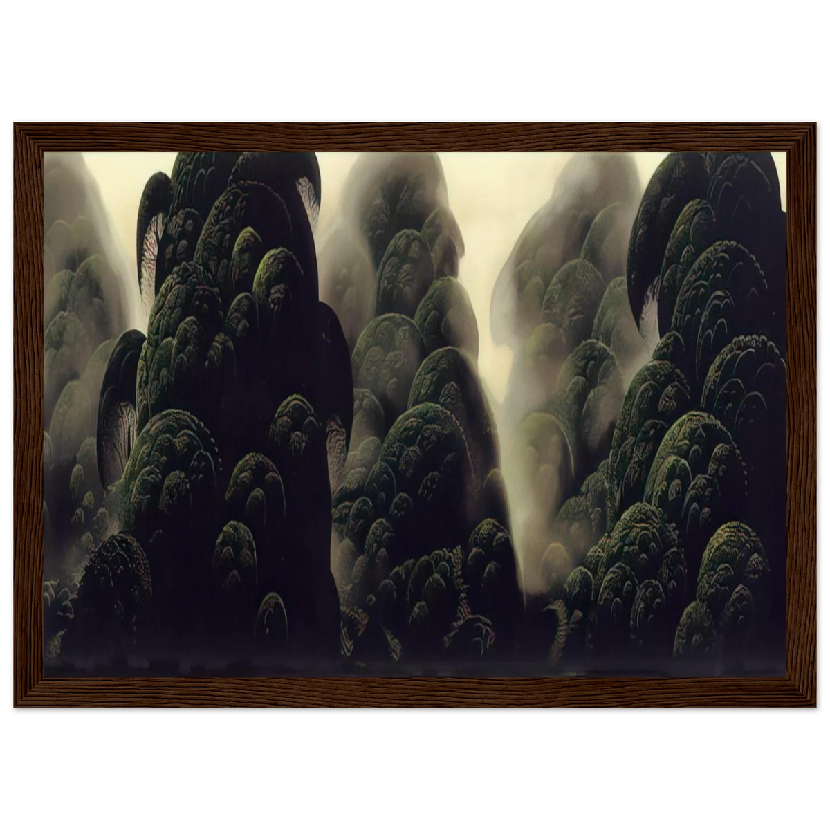 Spirit Grove Framed Poster | Eyvind Earle Framed Prints Wall Art | Eyvind Earle Prints