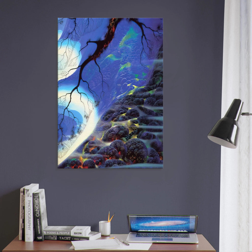 Mystical Big Sur Canvas | Eyvind Earle Canvas | Eyvind Earle Prints