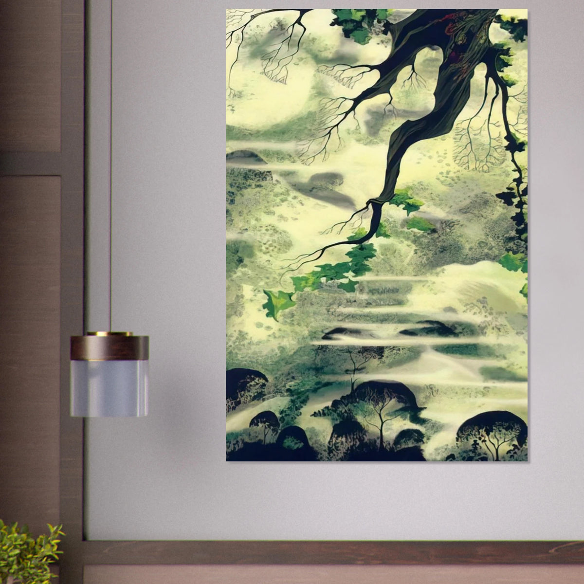 Fog Bound Poster | Eyvind Earle Poster | Eyvind Earle Prints