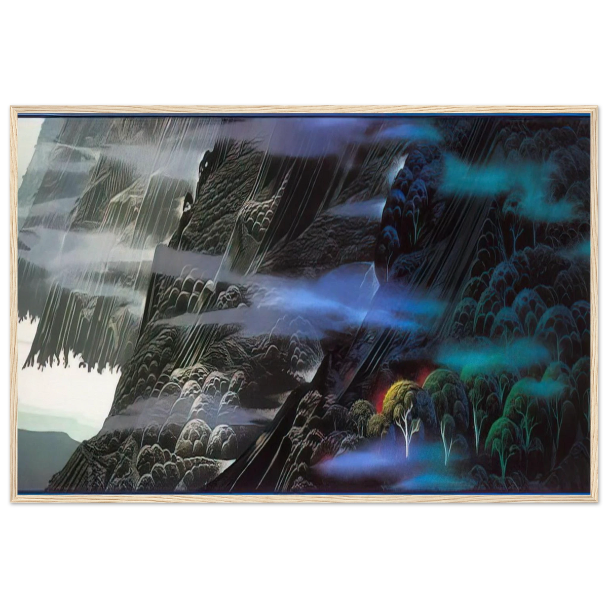 Emerald Coast Framed Poster | Eyvind Earle Framed Prints Wall Art | Eyvind Earle Prints