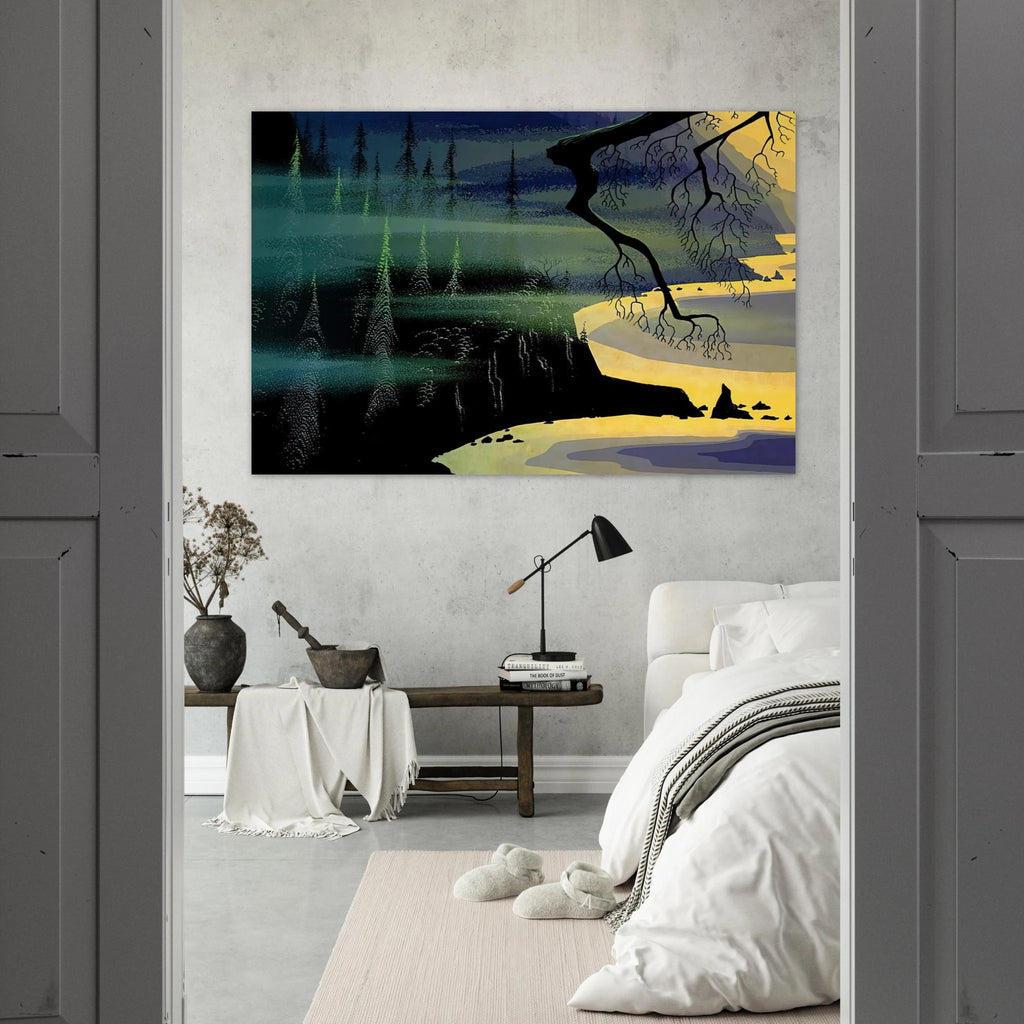 Blue Mist Poster | Eyvind Earle Poster | Eyvind Earle Prints