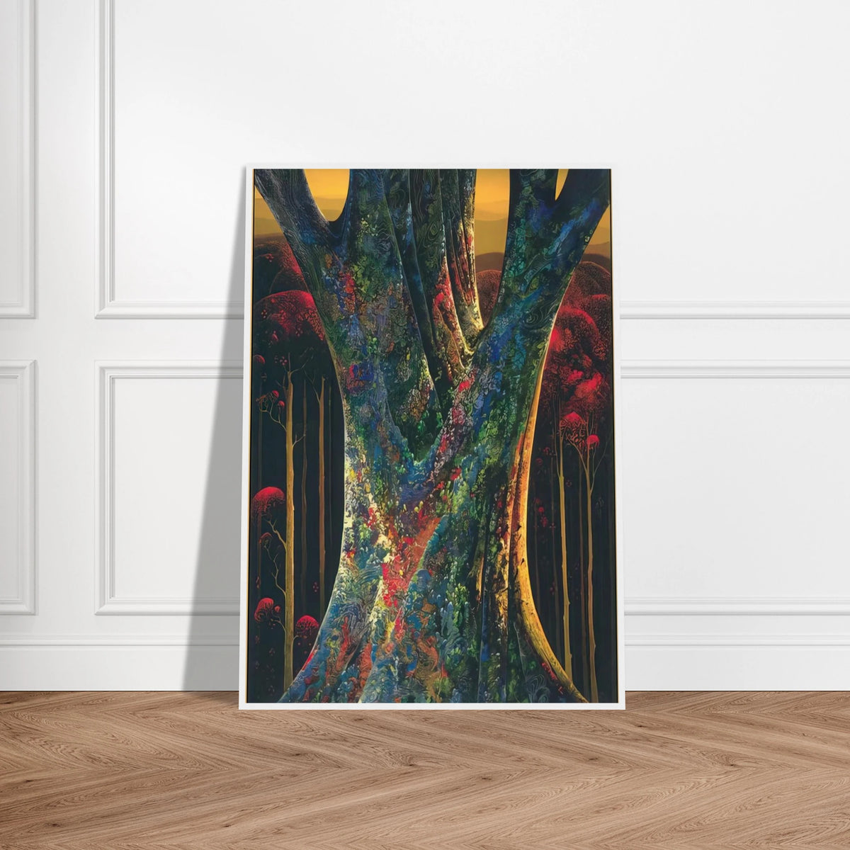 Majestic Tree Framed Poster | Eyvind Earle Framed Prints Wall Art | Eyvind Earle Prints