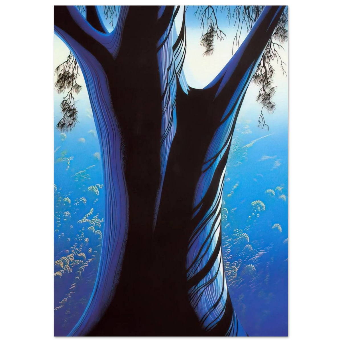 Blue Pine Poster | Eyvind Earle Poster | Eyvind Earle Prints