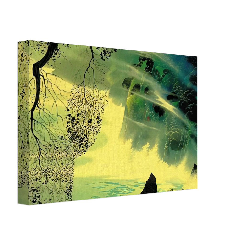 A Swirl of Fog Canvas | Eyvind Earle Canvas | Eyvind Earle Prints