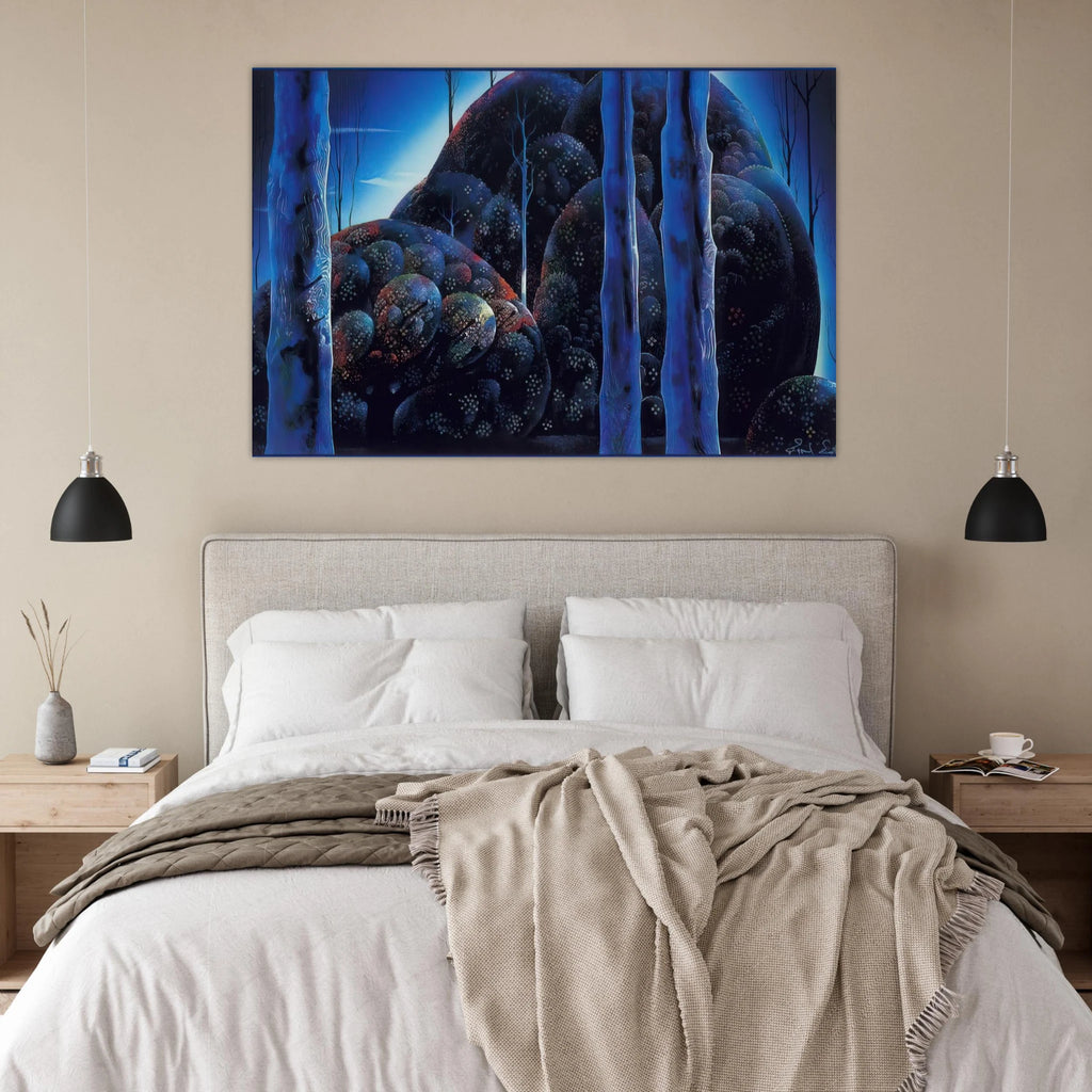 Moonlit Eucalyptus Poster | Eyvind Earle Poster | Eyvind Earle Prints