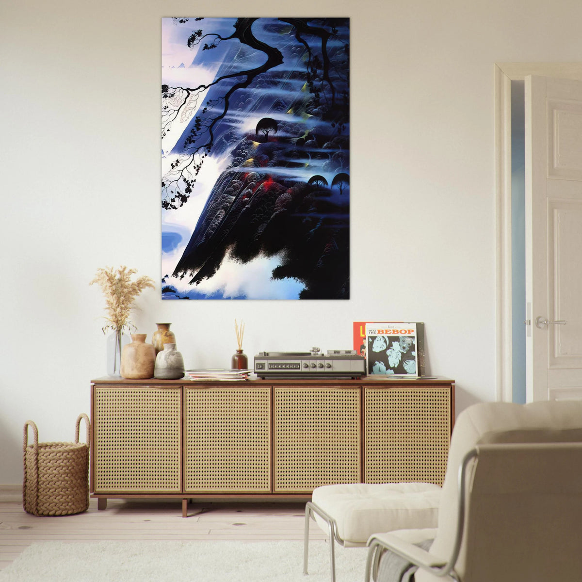 Fog Light Poster | Eyvind Earle Poster | Eyvind Earle Prints