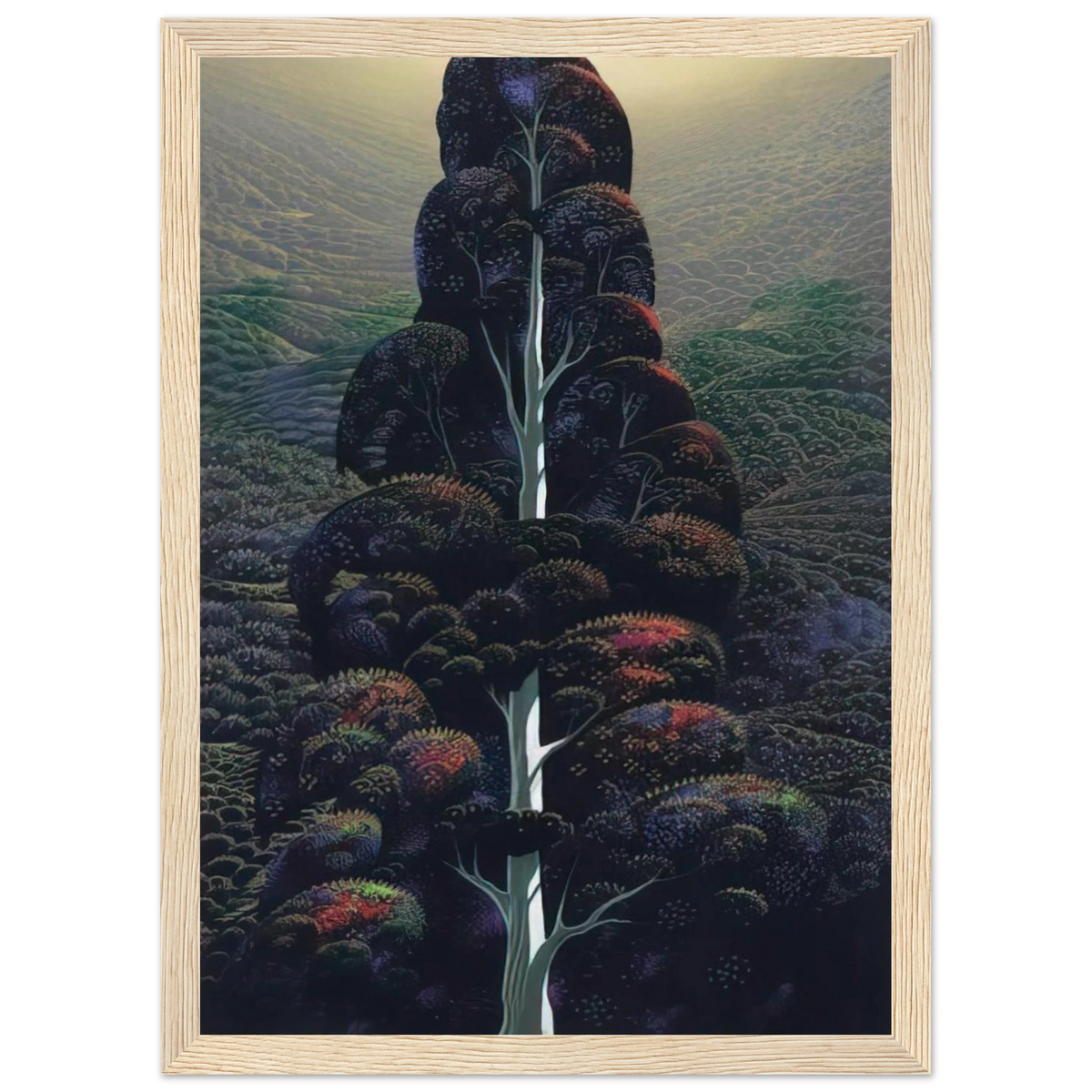 Reaching for the Sky Framed Poster | Eyvind Earle Framed Prints Wall Art | Eyvind Earle Prints