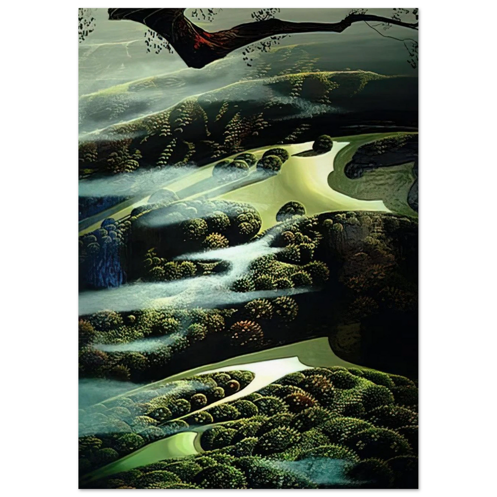 Carmel Valley Memory Poster | Eyvind Earle Poster | Eyvind Earle Prints