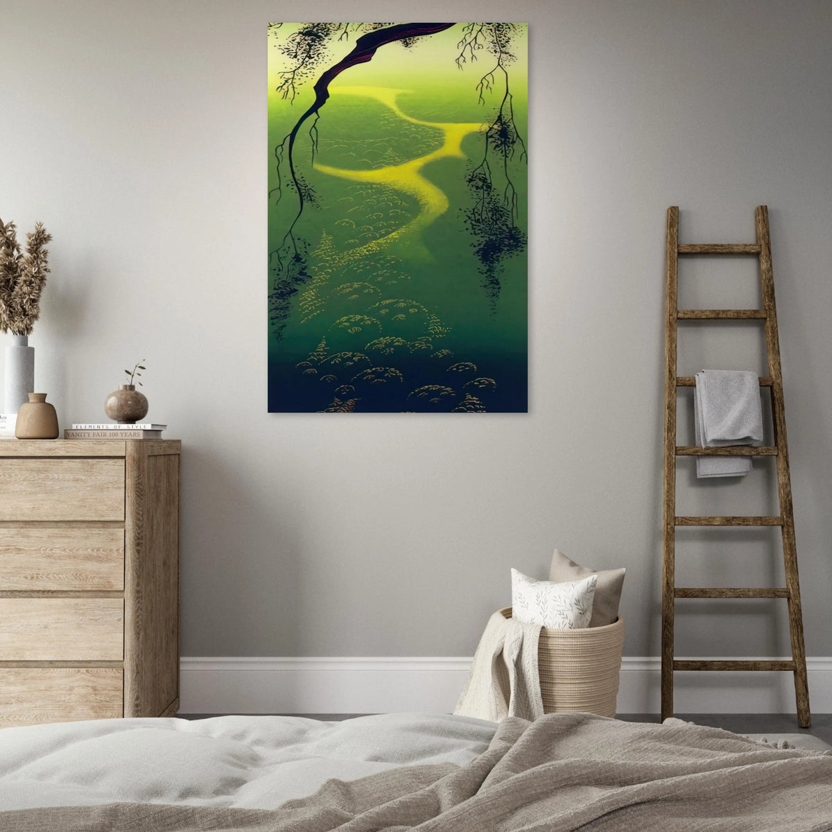 Green Mist Poster | Eyvind Earle Poster | Eyvind Earle Prints