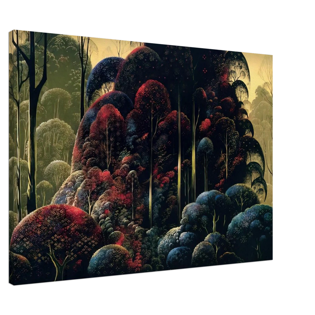 Wind Breaks Canvas | Eyvind Earle Canvas | Eyvind Earle Prints