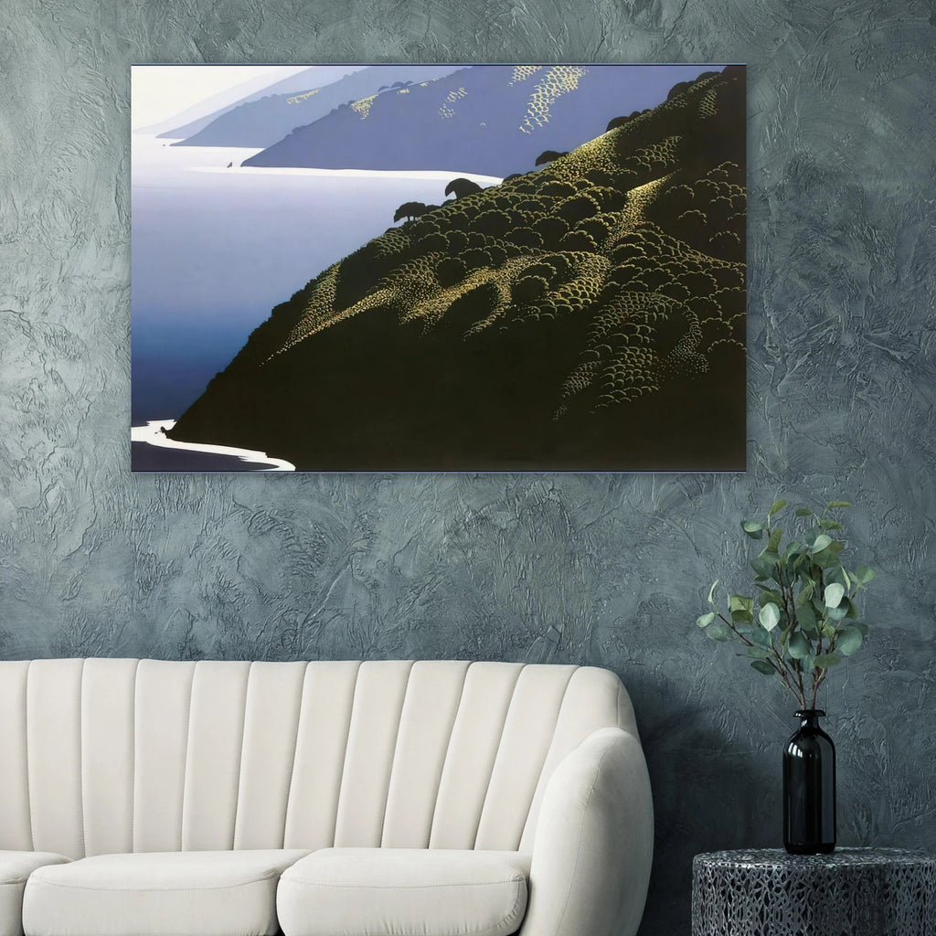 Big Sur Calm Poster | Eyvind Earle Poster | Eyvind Earle Prints