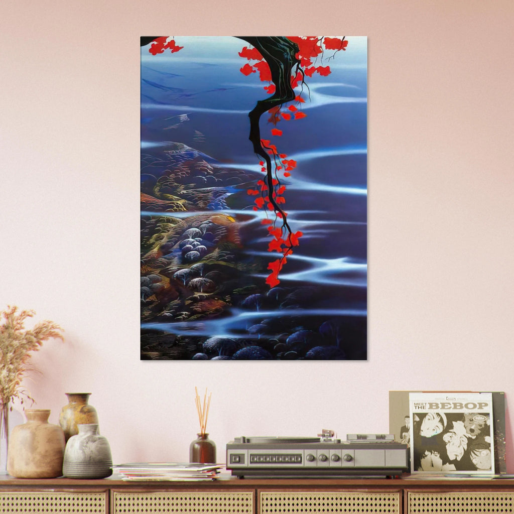 Red Leaves Canvas | Eyvind Earle Canvas | Eyvind Earle Prints