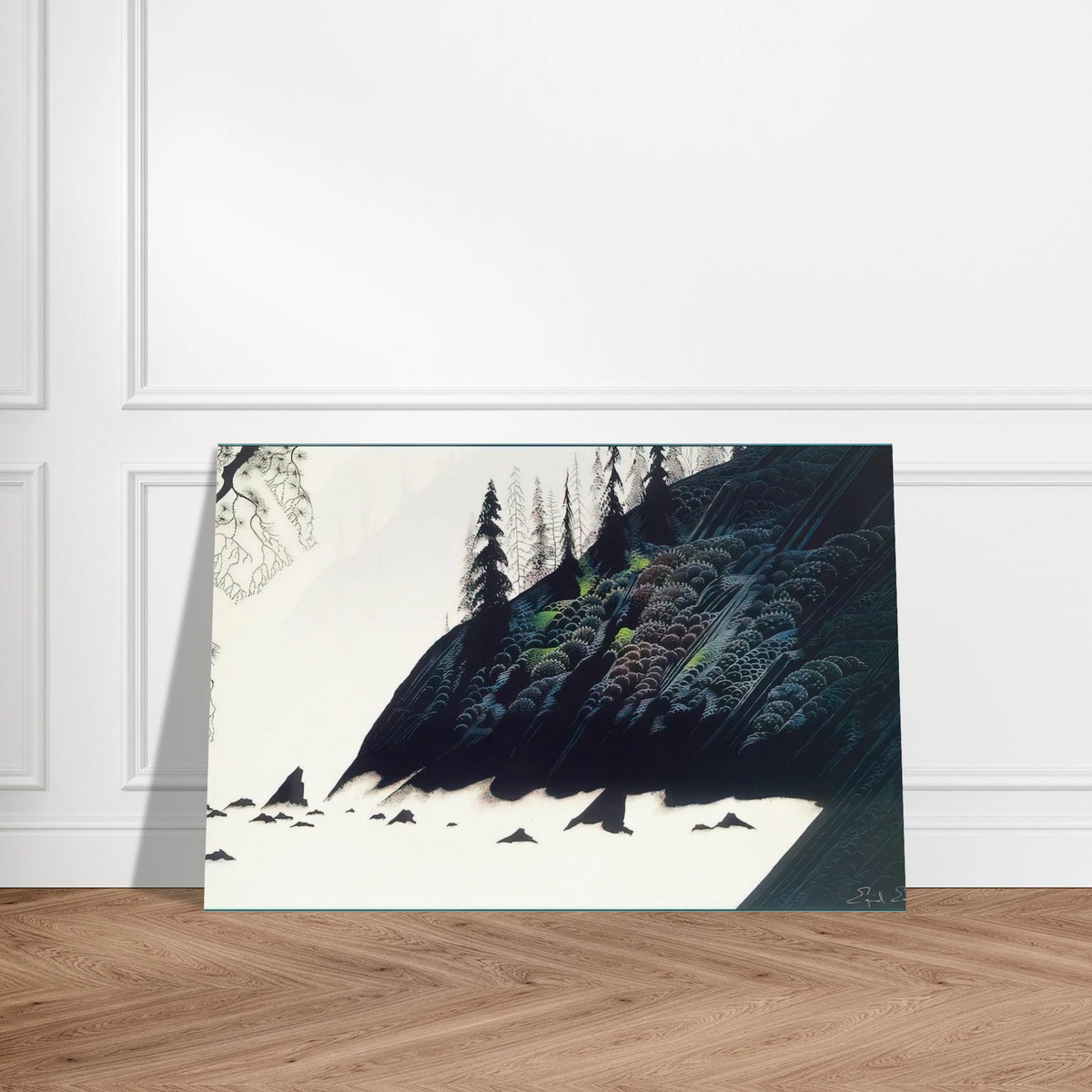 Spruce Redwoods and Pine Poster | Eyvind Earle Poster | Eyvind Earle Prints