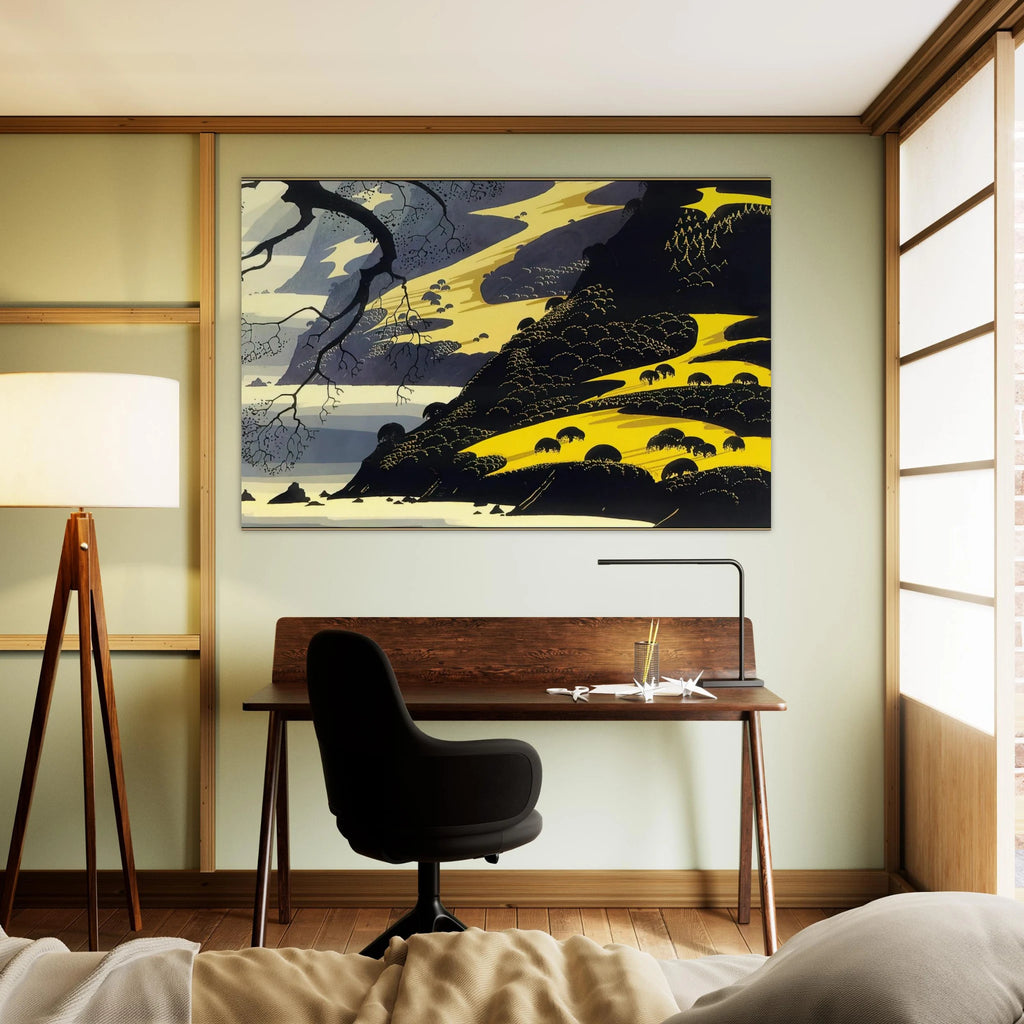 Coastal Fog Poster | Eyvind Earle Poster | Eyvind Earle Prints