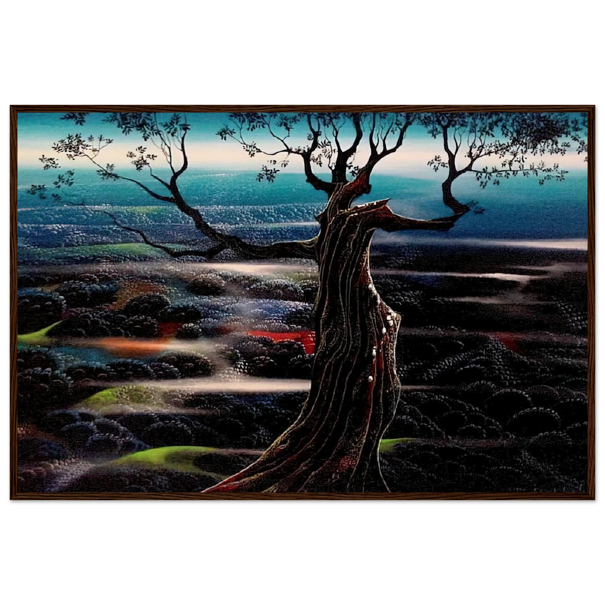 Wild Valley Framed Poster | Eyvind Earle Framed Prints Wall Art | Eyvind Earle Prints