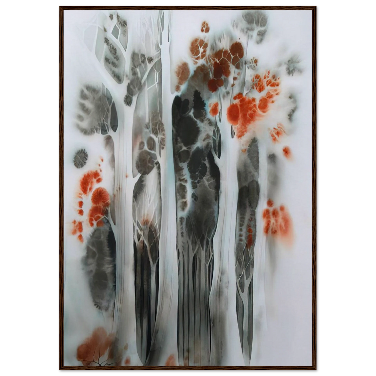 Autumn Forest Framed Poster | Eyvind Earle Framed Prints Wall Art | Eyvind Earle Prints