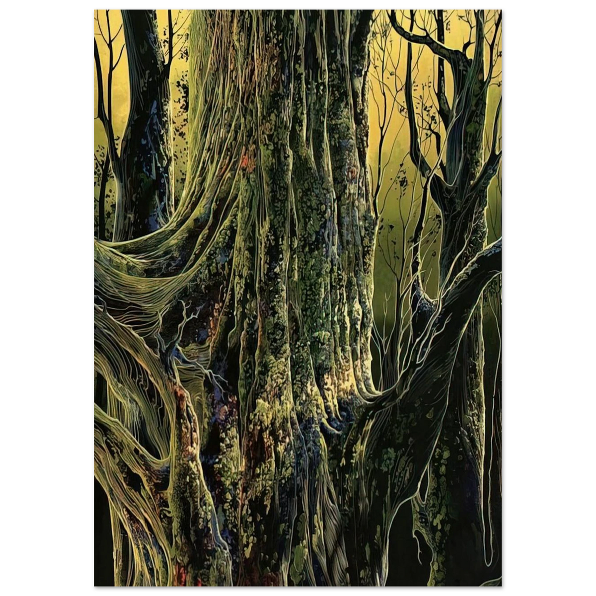 Ancient Tree Poster | Eyvind Earle Poster | Eyvind Earle Prints