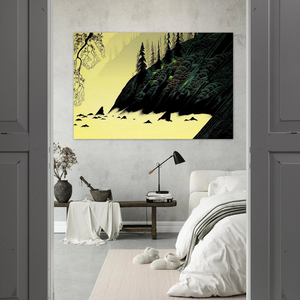 Spruce Redwood and Pine Poster | Eyvind Earle Poster | Eyvind Earle Prints