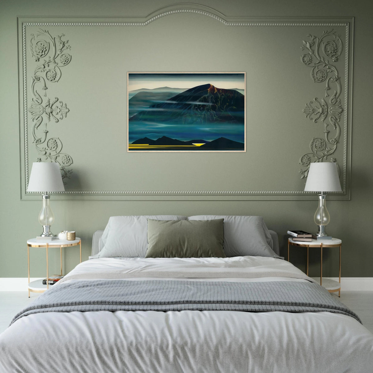 Santa Fe Trail new Serigrap Framed Poster | Eyvind Earle Framed Prints Wall Art | Eyvind Earle Prints